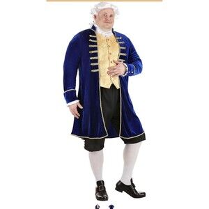 Plus Size Aristocrat Costume for Men. Size 1X. NWT In Original Packaging